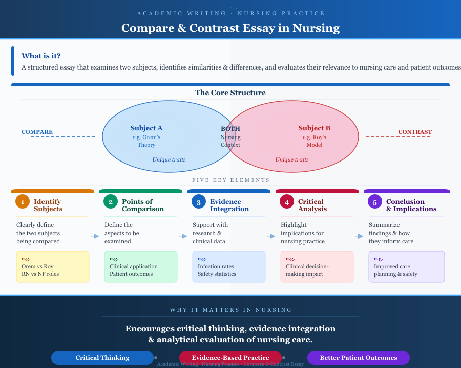 Compare and Contrast Essay Topics in Nursing