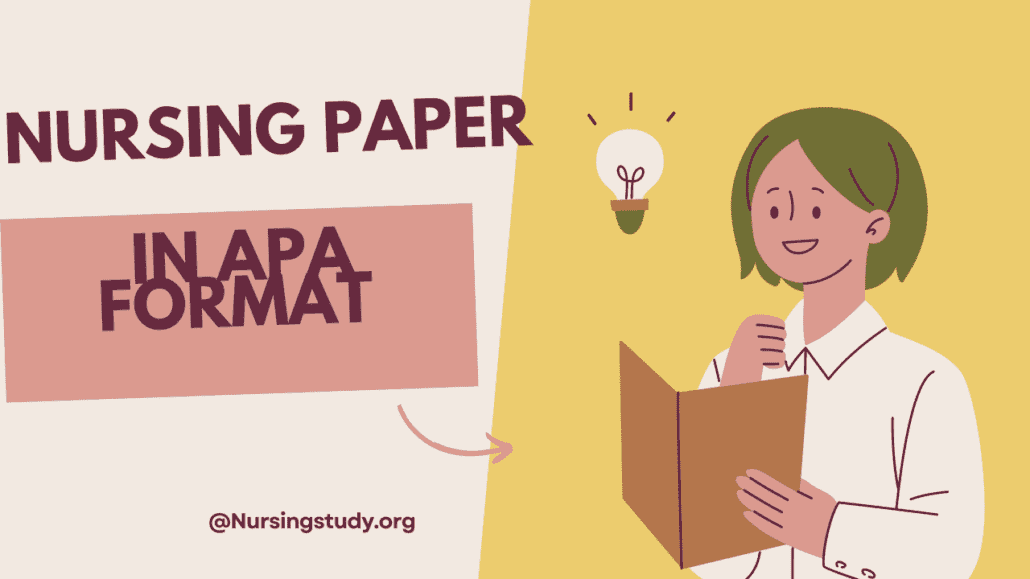 Nursing Paper in APA Format