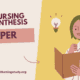 nursing synthesis paper