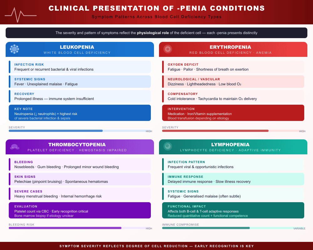 the -penia Meaning in Medical Terms