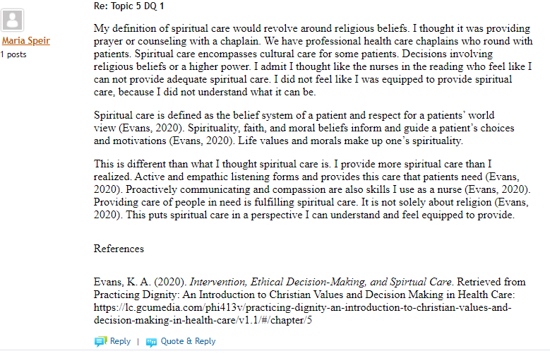 This post includes benchmark patient's spiritual needs: case analysis benchmark, how would a spiritual needs assessment help the physician, how would a spiritual needs assessment help the physician assistant mike, definition of spiritual care and ethical decision-making and intervention in the event of a difficult situation. 