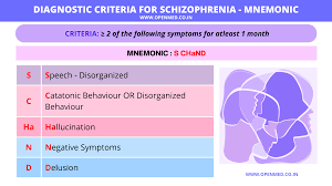 Diagnostic Criteria for Schizophrenia