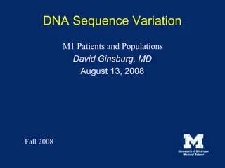 Changes in DNA Sequence-Nursing Paper Examples