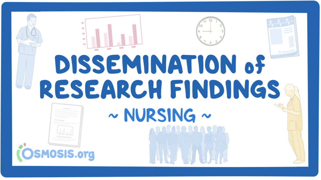 Research Dissemination-Nursing Paper Examples