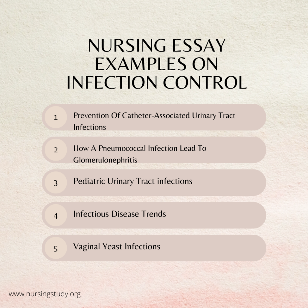 10 Nursing Research Paper Topics About Infection Control Plus PICOT Questions Examples, EBP & Capstone Project Ideas and Nursing Essay Topics and Ideas