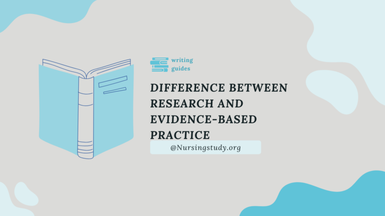 difference between research and evidence-based practice