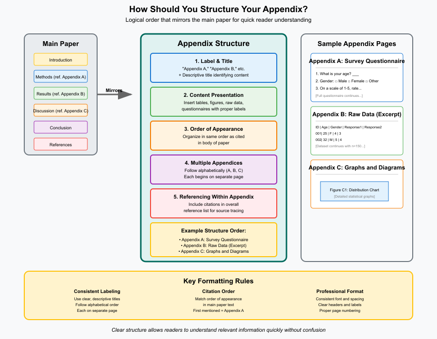 How to Write a Research Paper Appendix