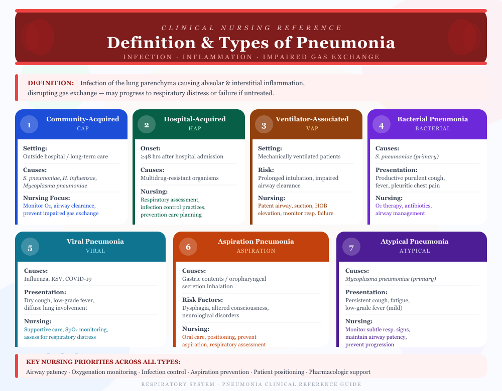 Pneumonia Nursing Diagnoses