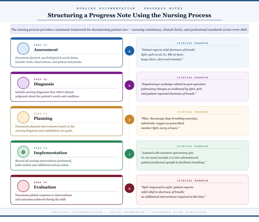 How to Write a Nursing Receiving Note