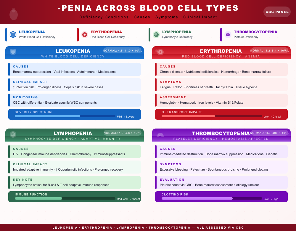 the -penia Meaning in Medical Terms